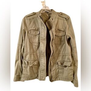 Express Olive Utility Jacket for Women